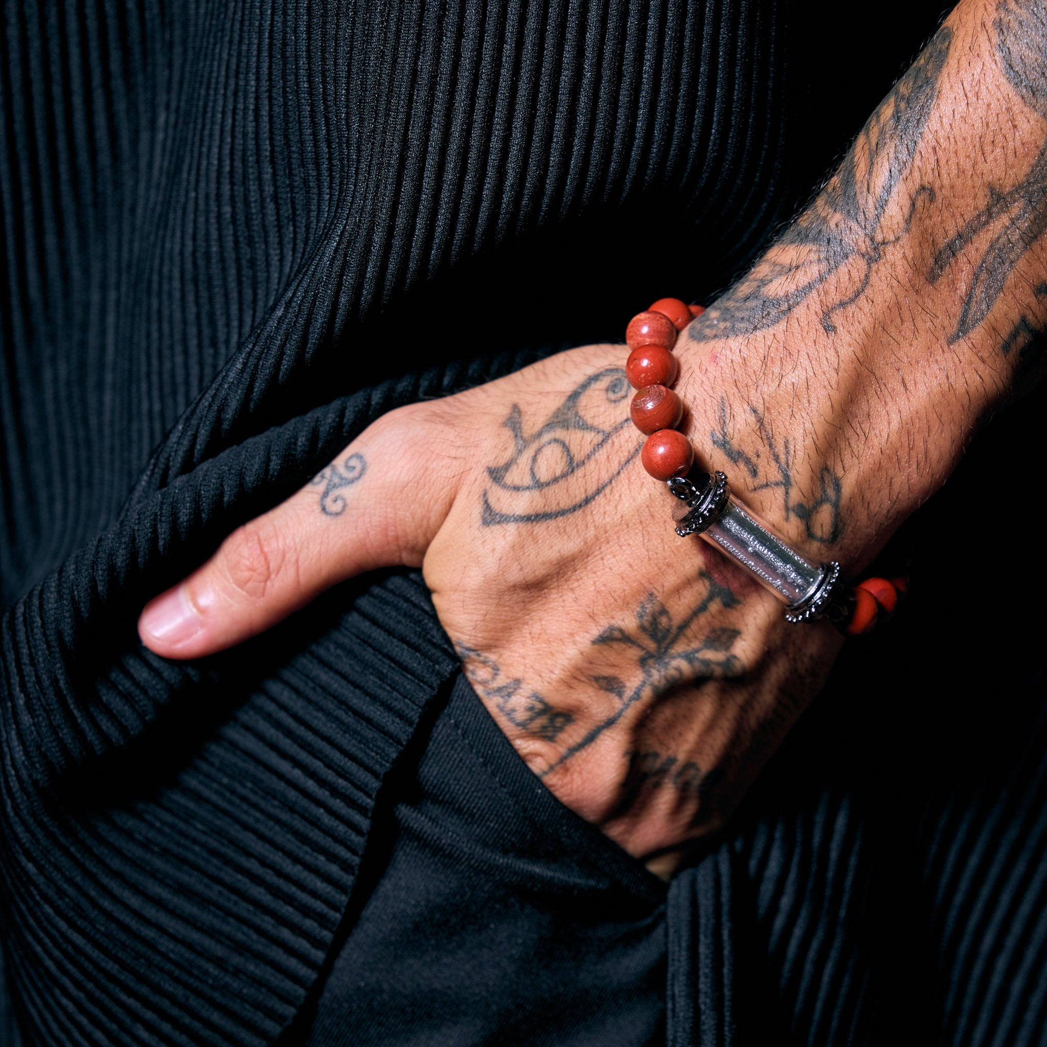 Fivefold Blessing Hah Taew Talisman Bracelet