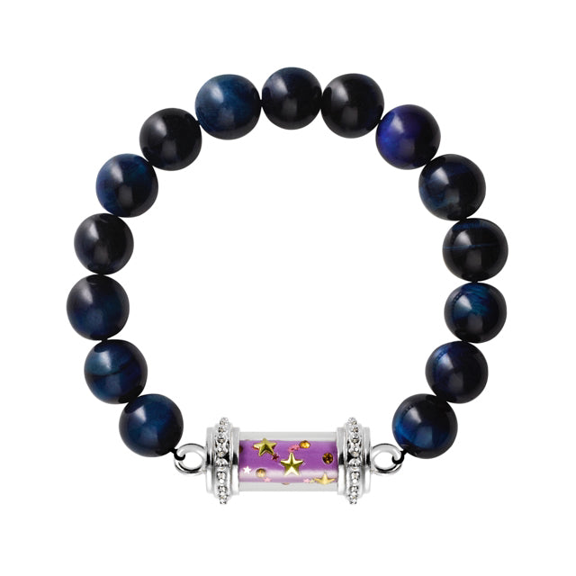 Stars aligned Talisman (purple) Bracelet