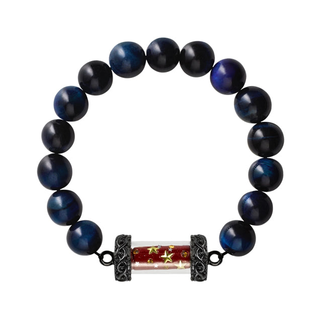 Stars aligned Talisman (crimson) Bracelet