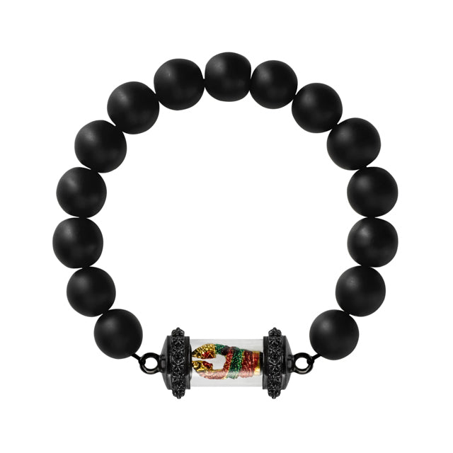 Twin Dragon Talisman Bracelet