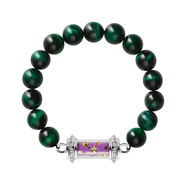 Stars aligned Talisman (purple) Bracelet