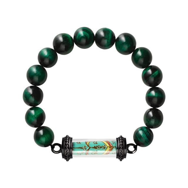 Sacred Flame Talisman (Green) Bracelet