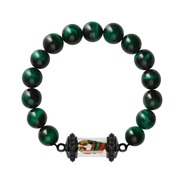 Twin Dragon Talisman Bracelet