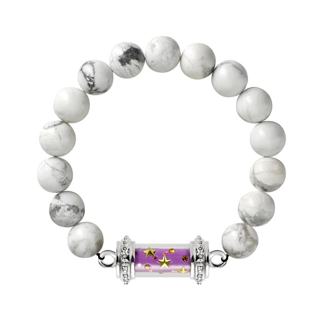 Stars aligned Talisman (purple) Bracelet