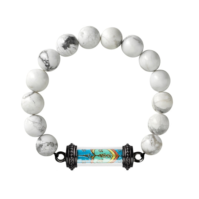 Sacred Flame Talisman (Blue) Bracelet