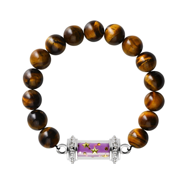 Stars aligned Talisman (purple) Bracelet