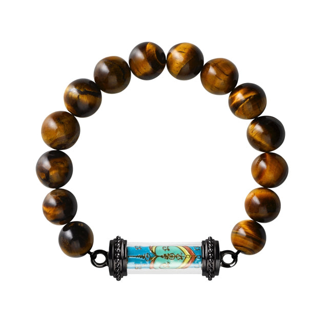 Sacred Flame Talisman (Blue) Bracelet