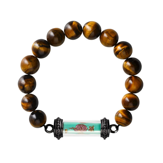 Sacred Flame Talisman (Green) Bracelet