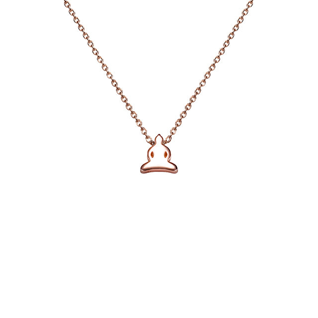 Rose Gold Buddha Necklace