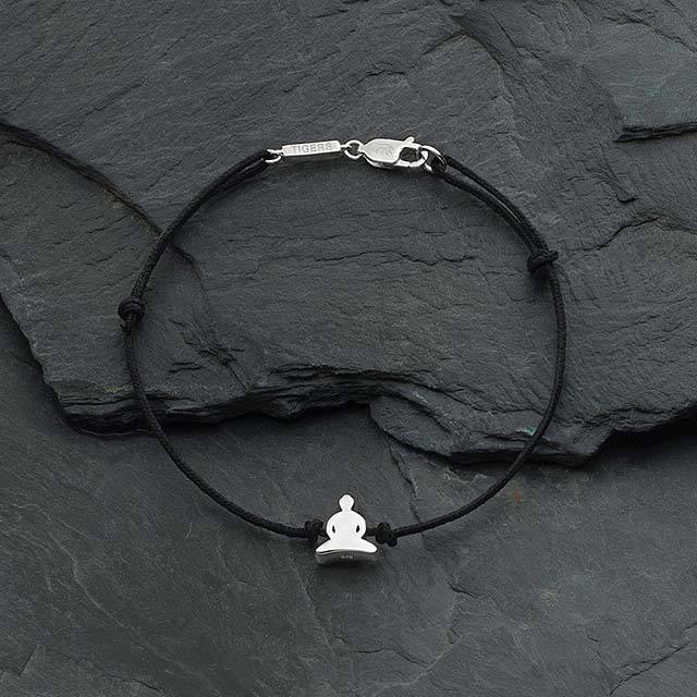 Buddha bracelet in sterling silver - Tigers & Dragons
