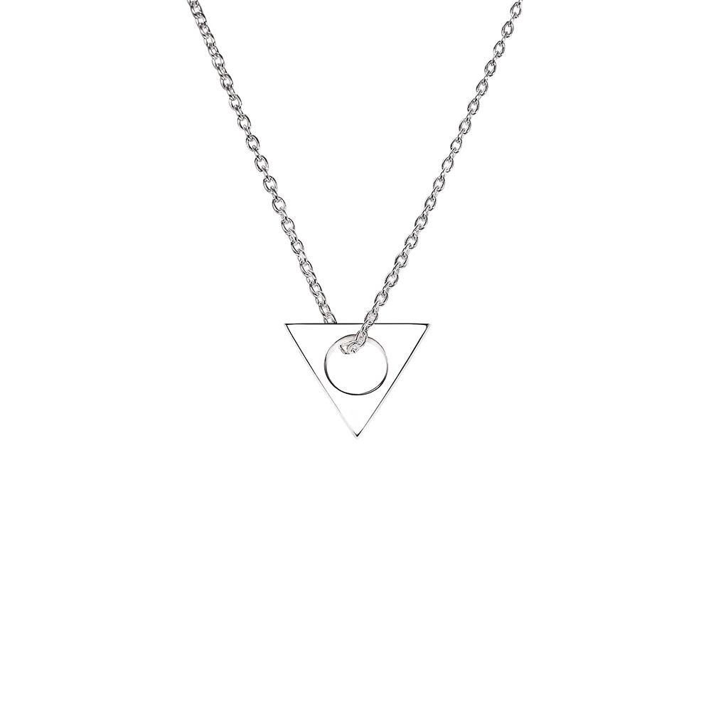 Triratna necklace in sterling silver - Tigers & Dragons