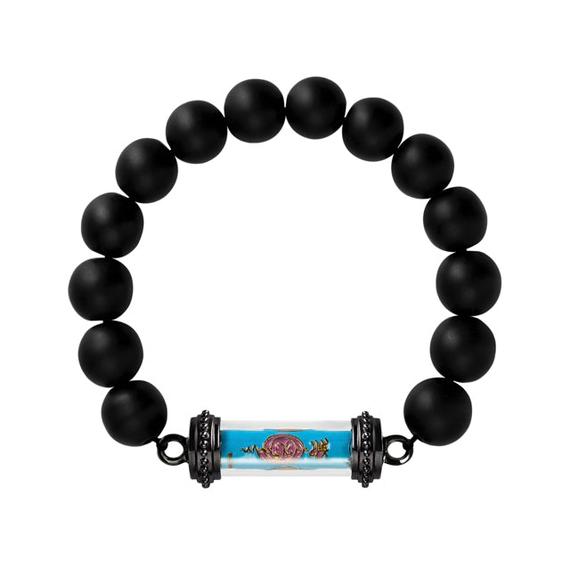 Sacred Flame Talisman (Blue) Bracelet
