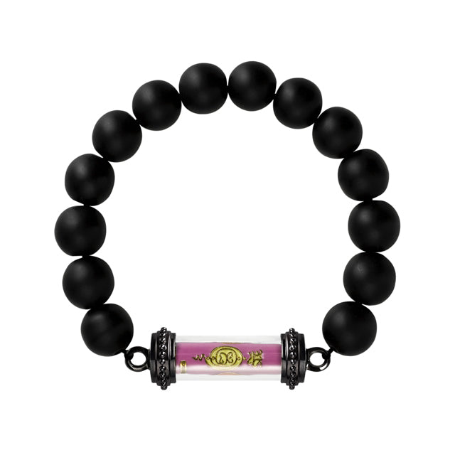 Sacred Flame Talisman (Pink) Bracelet