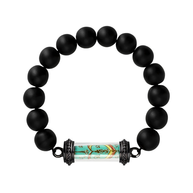 Sacred Flame Talisman (Green) Bracelet