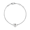 Bodhi Leaf chain bracelet in sterling silver - Tigers & Dragons