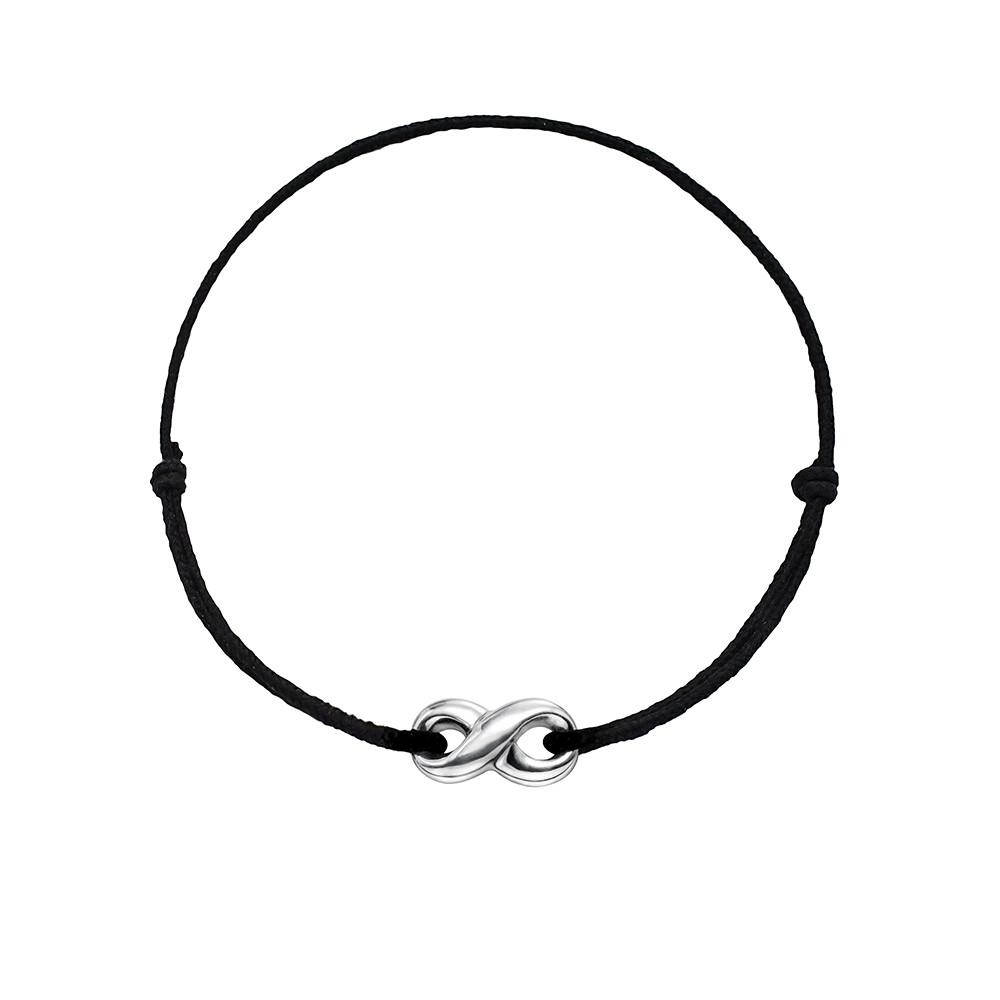 Infinity bracelet in sterling silver - Tigers & Dragons